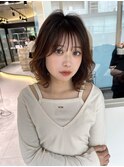 イメチェンヘアスタイル美髪のススメワイドバングブルーブラック