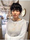 【LUAU records Osaka / yuma】ショートゆるめパーマ