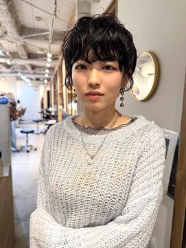 ルアウ レコーズ(LUAU records) 【LUAU records Osaka / yuma】ショートゆるめパーマ