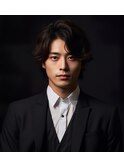 #MEN`S HAIR#サイドパート#ジェントルマン#ダブルカラー#