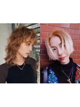 外国人のようなハイライトカラー◎ダメージレスで理想の透明感カラーに♪［名古屋/名駅/学割U24]