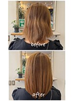 エトワール(etoile)&nbsp;【縮毛矯正】フローディアモア酸性ストレート