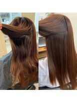 アメリ(Ameri)&nbsp;-Ameri-藤川☆素髪ストレート【浜町/ショート/ボブ/髪質改善】