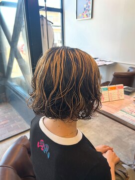 ハグヴィアン(HUG BIEN) ボブ×パーマ