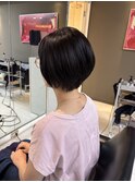 大人丸みボブ