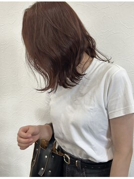 ヴィアーレアンクスタイル(VIALE Ank style) 秋のオレンジブラウン