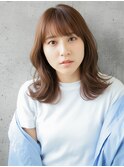 外巻きが可愛い!レイヤーカット
