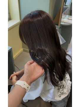 ロンドリゼル 札幌(Lond RiseL) *ダークアッシュ 似合わせミディアムレイヤーカット