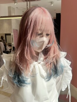 リー 梅田(Lee)の写真/【茶屋町◆梅田3分】ご自宅でも再現しやすく、デザインが引き立つ"レイヤーカット"が得意なサロン☆