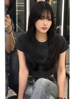 ランズ(LANDS) 前髪カット レイヤーカット 【韓国ヘア 大阪 梅田】