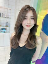 ロンドルーチェ 心斎橋(Lond luce)&nbsp;グレージュ×ハッシュカット［髪質改善/縮毛矯正/レイヤー］