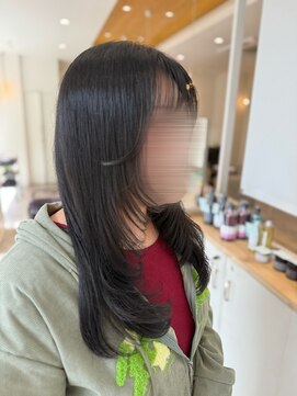 フレイムス ヘアアンドリラックス 赤羽店(Frames hair&relax) 顔まわりレイヤー