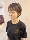 【content Yumi】大人癖っ毛ショート