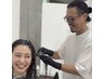初めての方へ《大人女性人気No.1》カット+カラー+髪質ケアトリートメント