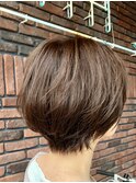 丸みショートボブ!!
