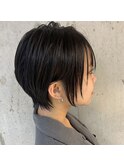 ショートボブ×くびれボブ×骨格矯正