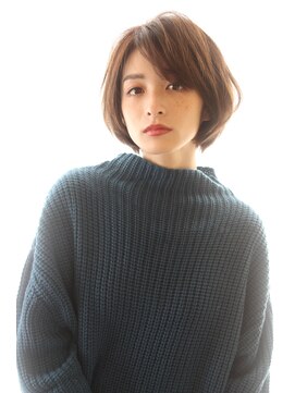 レウナ 外苑前(Reuna) 【30代40代50代】カットで決まる大人可愛いひし形ショート