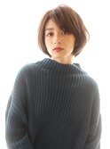 【30代40代50代】カットで決まる大人可愛いひし形ショート