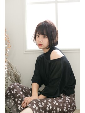 メロウ 天王寺(mellow) くせ毛風前下がりボブ♪