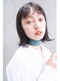 【ARTE表参道/青山】大人可愛い小顔ひし形ボブ×イルミナカラー
