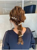 結婚式へアセット編み下ろし