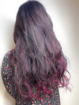 ファムバイアヴァンス(Femme by AVANCE.) インナーカラーベリーピンク♪