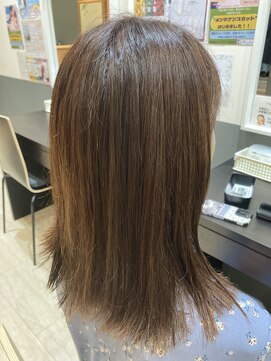 ビーズカラー イオンタウン米沢駅前店 ソーレカラー ベリーショコラ8トーン/7