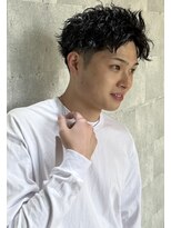 バレッタガーデン(VALETTA GARDEN)&nbsp;ツイストスパイラル（ツーブロック/メンズ/パーマ/ブリーチ）