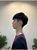 『爽やか2ブロックマッシュショート』