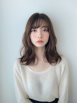 シムヘアクリエーション (s.i.m hair creation) ナチュラルセミロング