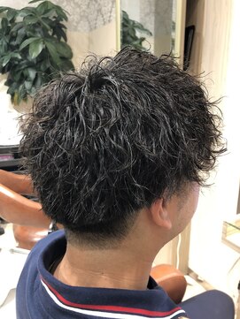 ビス リアン 川口店(Vis lien) ツイストスパイラルパーマ束感ショートマッシュ縦落ちツイスパ