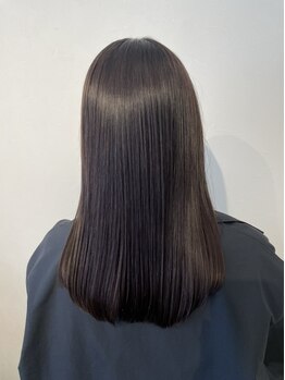 ニューアール(Nr)の写真/【アナタ史上最高の艶☆最高級髪質改善メニューあり◎】こだわりの縮毛矯正でダメージレスに艶髪が叶う！