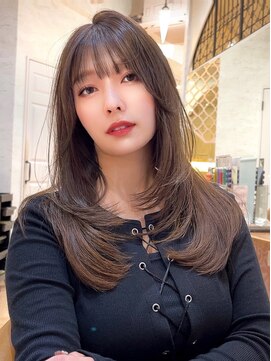 ロンドローズ 名古屋(Lond damaskRose) ダブルカラー ブリーチ 名駅 韓国 ボブ 髪質改善 縮毛矯正826