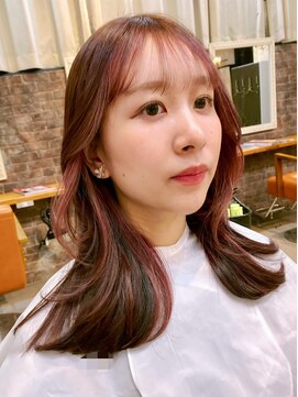 ヘアサロン ナヴィ 赤坂(NaVie AKASAKA) フレーミングカラーのフォルムレイヤー