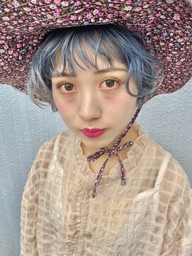 サロウィン 静岡 呉服町通り店(SALOWIN) ◆ 儚げblue × 甘めカール ◆