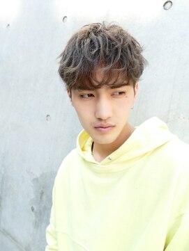 メンズヘアトーキョー(MEN'S HAIR TOKYO) くせ毛風パーマ/コンマヘア/アッシュベージュ