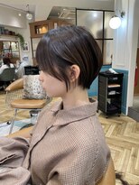ロンドロゼ 池袋(Lond rose)&nbsp;♪ミニウルフレイヤーカット顔周り前髪韓国ショートボブ/池袋