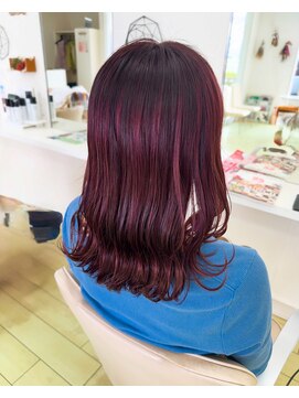 ピカソ こあら店 ボルドーカラー