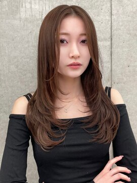 ロンドホットリップ 立川(Lond hot lip) ☆姫カットレイヤー/くすみベージュ/韓国風巻き/立川レイヤー