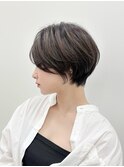 横顔美人ショート　熊本くびれショート　丸みショート　右田莉奈