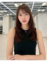 ユーフォリア 新宿通り(Euphoria) ザクザクレイヤー/ハッシュカット/韓国レイヤー