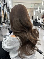 アルドーレフィエロ シンサイバシ(Ardore fiero shinsaibashi)&nbsp;ブリーチなしダブルカラーで作るヘーゼルグレージュ♪