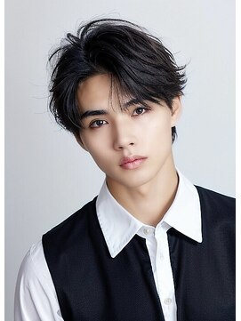 サンティエ 中央駅店(scintiller) シャドウパーマ波巻きスパイラルパーマメンズマッシュメンズヘア