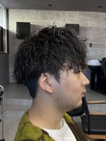 サン 福井工大前店(SUN) メンズパーマ/ニュアンス/フェザー/フェード/眉毛/バーバー