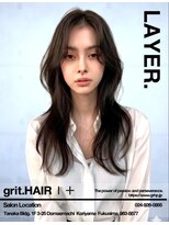 グリット ヘアープラス(grit.HAIR|+)&nbsp;【grit.】レイヤー/ワンカール/ウィスピーバング/郡山