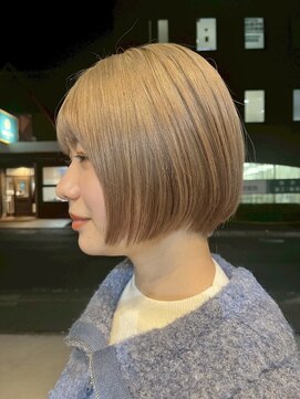 ラック 表参道(LUCK) ミルクティーベージュ/ウルフレイヤー/ボブレイヤーカット