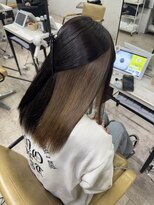 アジールヘア 所沢プロペ通り店(agir hair) ベージュカラー インナーカラー