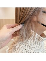 アッシュ 北千住店(Ash)&nbsp;【ブリーチ2回】ミルクティーベージュカラー