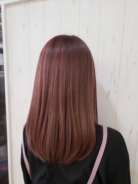 ジオ 国分寺(the O's) 切りっぱなしボブ/エアリーロング/美髪/ピンクブラウン[国分寺]