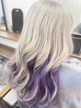 ランプ(Lamp) 白髪ぼかしにも/バレイヤージュカラー/ハイライト/中野/白髪染め